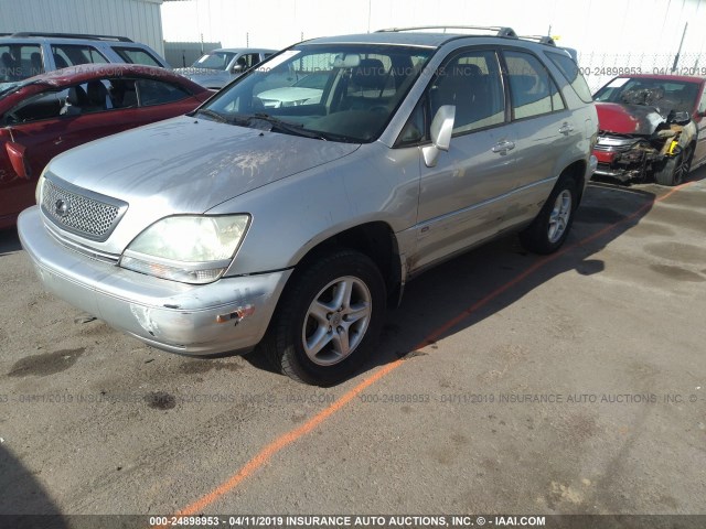 JTJHF10UX10219931 - 2001 LEXUS RX 300 SILVER photo 6