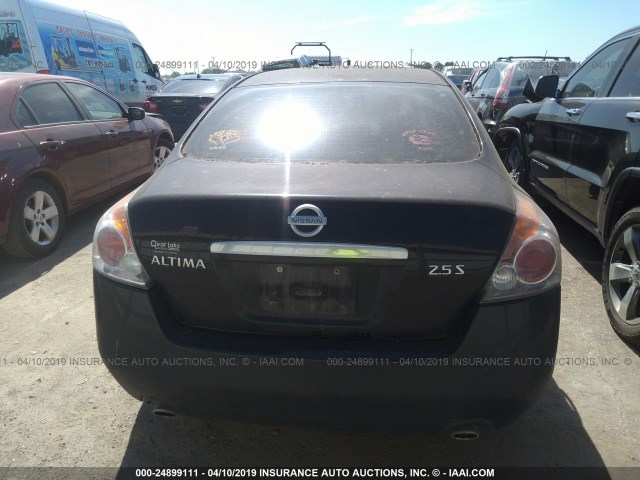 1N4AL21E59N448600 - 2009 NISSAN ALTIMA 2.5/2.5S BLACK photo 6