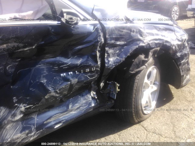 1G1ZB5ST5HF131416 - 2017 CHEVROLET MALIBU LS BLUE photo 6