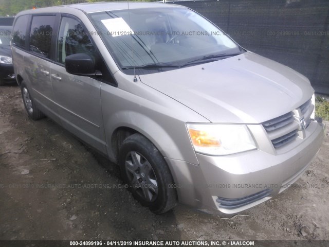 2D8HN44E69R612709 - 2009 DODGE GRAND CARAVAN SE TAN photo 1