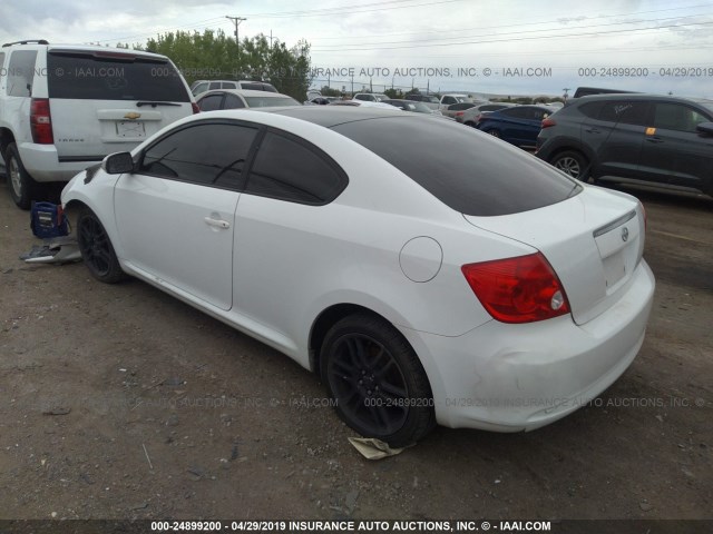 JTKDE177X60113659 - 2006 TOYOTA SCION TC თეთრი ფოტო 3