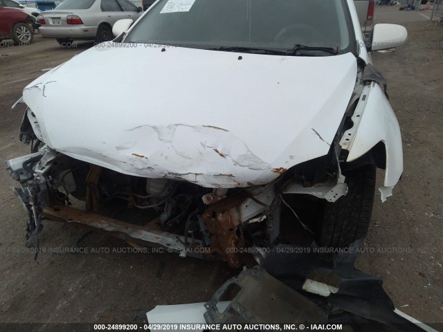 JTKDE177X60113659 - 2006 TOYOTA SCION TC თეთრი ფოტო 6