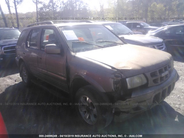 4S2CK58W4Y4307256 - 2000 ISUZU RODEO S/LS/LSE BEIGE photo 1