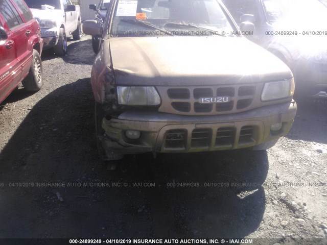 4S2CK58W4Y4307256 - 2000 ISUZU RODEO S/LS/LSE BEIGE photo 6