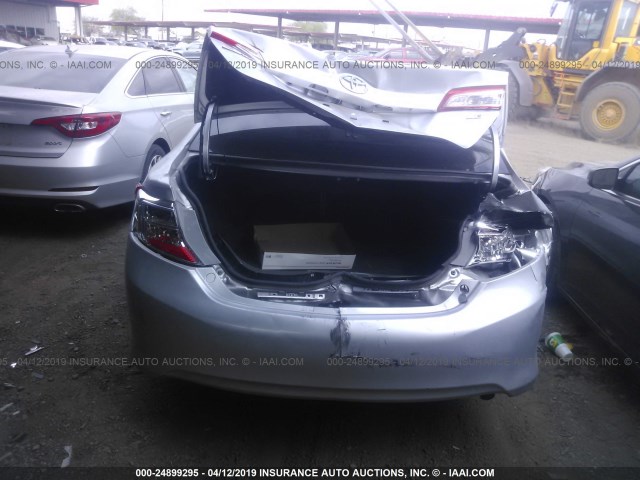 4T4BF1FK5CR258454 - 2012 TOYOTA CAMRY SE/LE/XLE SILVER photo 6