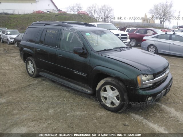 1GNET16S526131539 - 2002 CHEVROLET TRAILBLAZER EXT GREEN photo 1