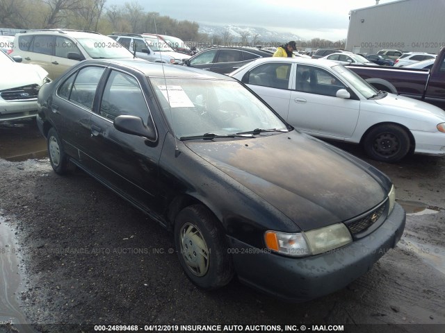 1N4AB41D2WC752657 - 1998 NISSAN SENTRA E/XE/GXE/GLE BLACK photo 1