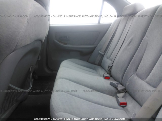 KMHDN46D05U129937 - 2005 HYUNDAI ELANTRA GLS/GT SILVER photo 8