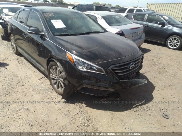 5NPE34AF0HH454478 - 2017 HYUNDAI SONATA SPORT/LIMITED BLACK photo 1