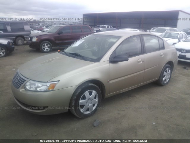 1G8AJ55F87Z169002 - 2007 SATURN ION LEVEL 2 金色 照片 2