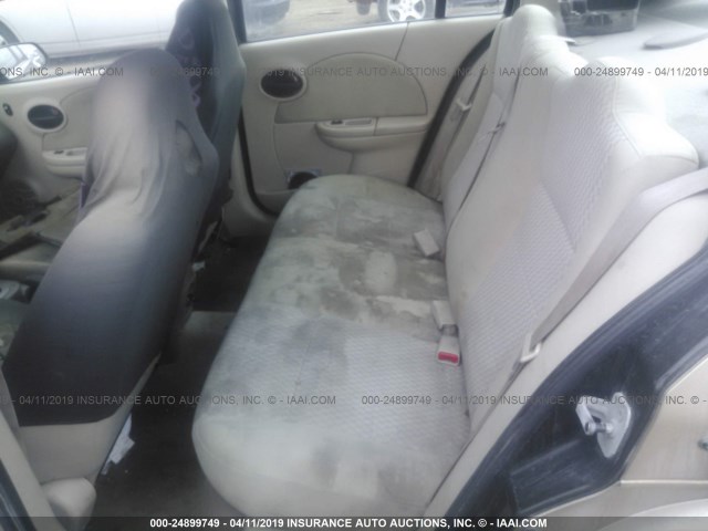 1G8AJ55F87Z169002 - 2007 SATURN ION LEVEL 2 金色 照片 8