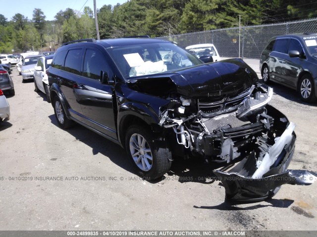 3C4PDCBG4HT526709 - 2017 DODGE JOURNEY SXT BLACK photo 1