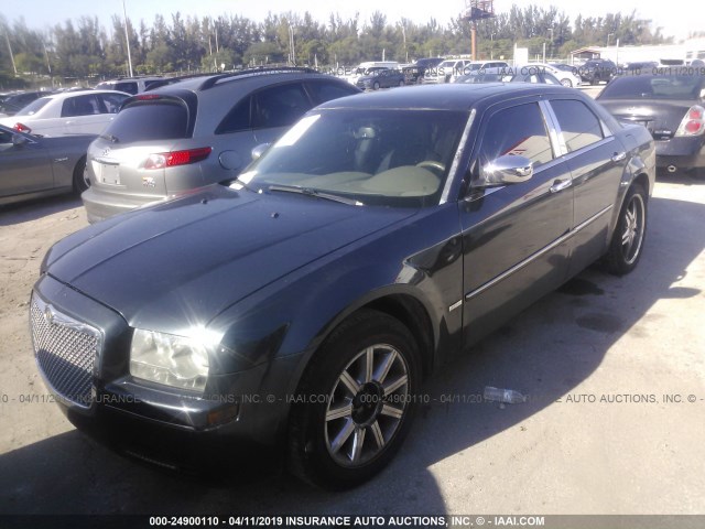 2C3LA53G68H218665 - 2008 CHRYSLER 300 TOURING GRAY photo 2