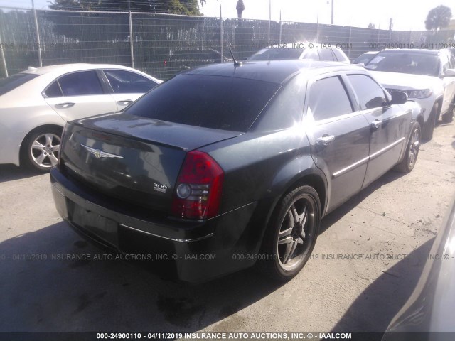 2C3LA53G68H218665 - 2008 CHRYSLER 300 TOURING GRAY photo 4