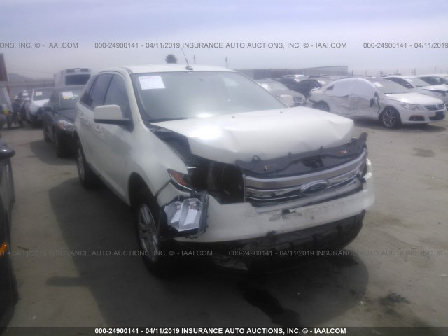 2FMDK39C47BA56568 - 2007 FORD EDGE SEL PLUS WHITE photo 1