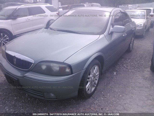 1LNHM87A53Y691127 - 2003 LINCOLN LS Light Blue photo 2