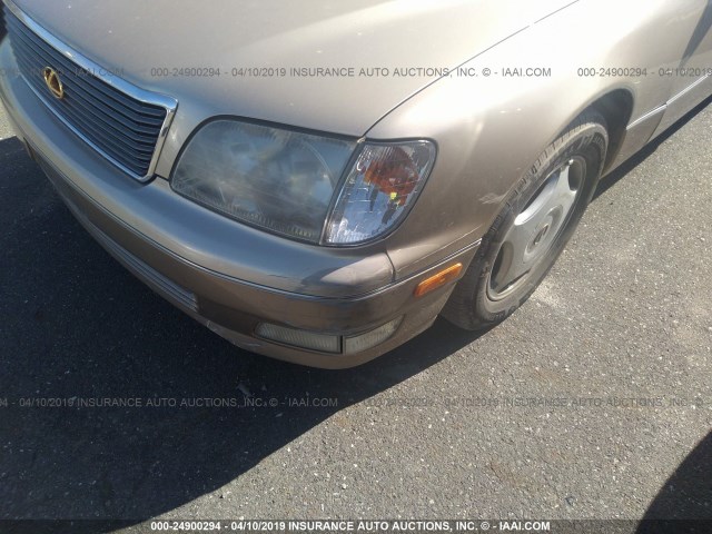 JT8BH28F4Y0167753 - 2000 LEXUS LS 400 GOLD photo 6