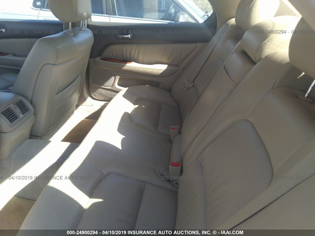 JT8BH28F4Y0167753 - 2000 LEXUS LS 400 GOLD photo 8