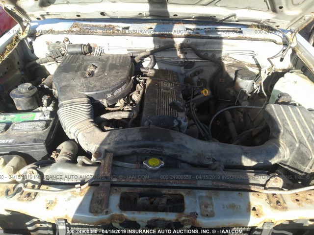 1N6SD16S2PC364602 - 1993 NISSAN TRUCK KING CAB SILVER photo 10