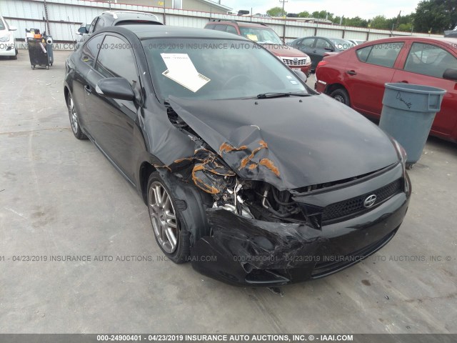 JTKDE3B79A0307465 - 2010 TOYOTA SCION TC BLACK photo 1