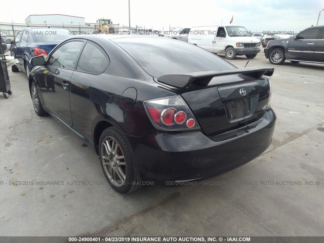 JTKDE3B79A0307465 - 2010 TOYOTA SCION TC BLACK photo 3