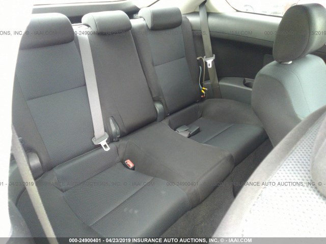 JTKDE3B79A0307465 - 2010 TOYOTA SCION TC BLACK photo 8