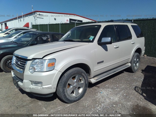 1FMEU75806UB25532 - 2006 FORD EXPLORER LIMITED WHITE photo 2