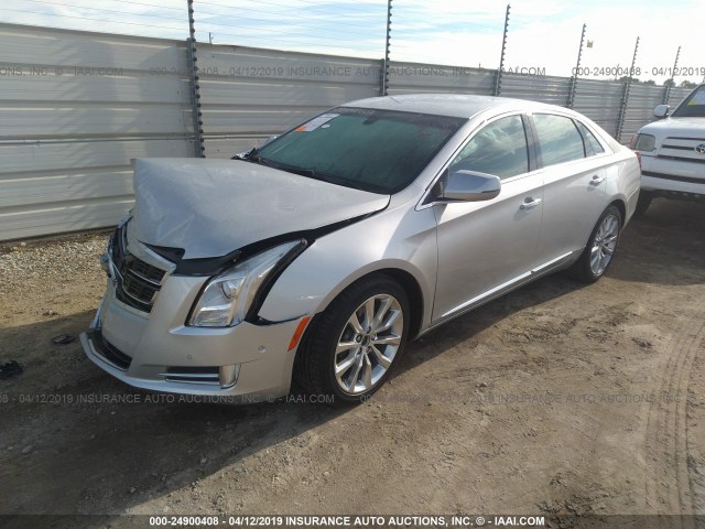2G61M5S38G9160692 - 2016 CADILLAC XTS LUXURY COLLECTION SILVER photo 2