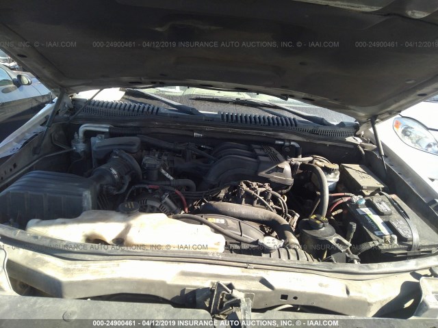 1FMEU65E16UB55980 - 2006 FORD EXPLORER LIMITED Champagne photo 10