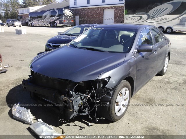 4T1BE46K79U859243 - 2009 TOYOTA CAMRY SE/LE/XLE GRAY photo 2