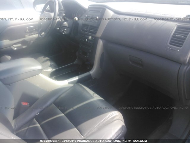 2HKYF186X7H516718 - 2007 HONDA PILOT EXL შავი ფოტო 4