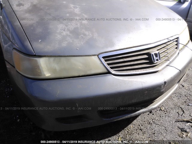 2HKRL18521H559445 - 2001 HONDA ODYSSEY LX GRAY photo 6