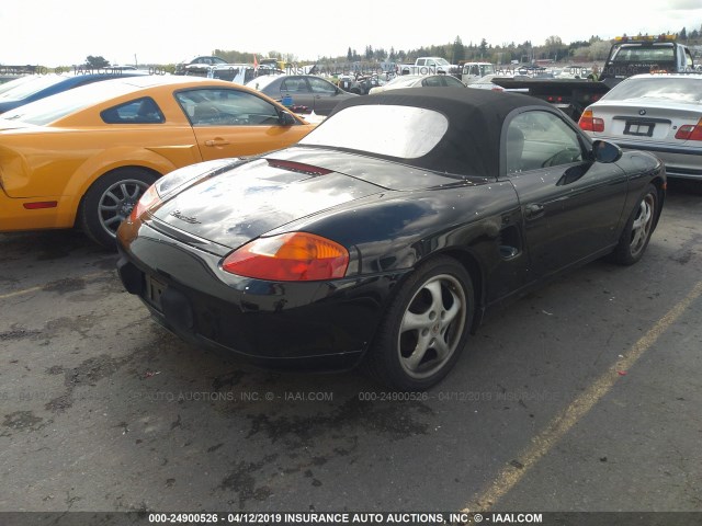 WP0CA2983WS621115 - 1998 PORSCHE BOXSTER BLACK photo 4