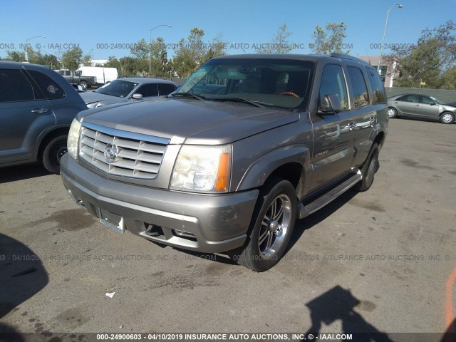 1GYEK63N02R105320 - 2002 CADILLAC ESCALADE LUXURY TAN photo 2