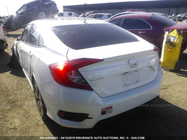 2HGFC1F72HH655569 - 2017 HONDA CIVIC EXL WHITE photo 3