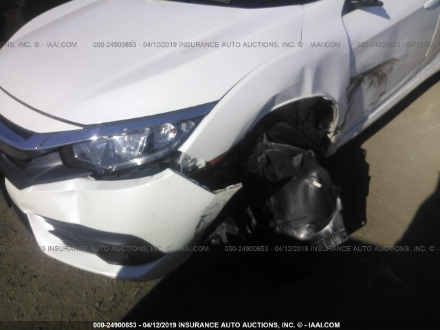 2HGFC1F72HH655569 - 2017 HONDA CIVIC EXL WHITE photo 6