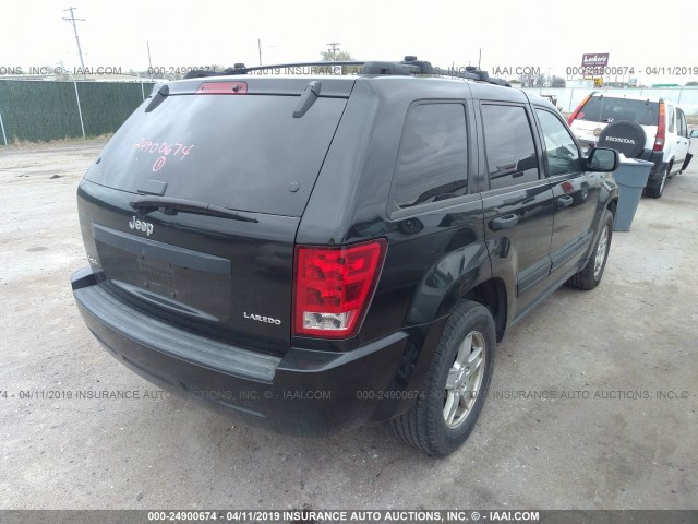 1J4GR48K25C579641 - 2005 JEEP GRAND CHEROKEE LAREDO/COLUMBIA/FREEDOM 黑色 照片 4