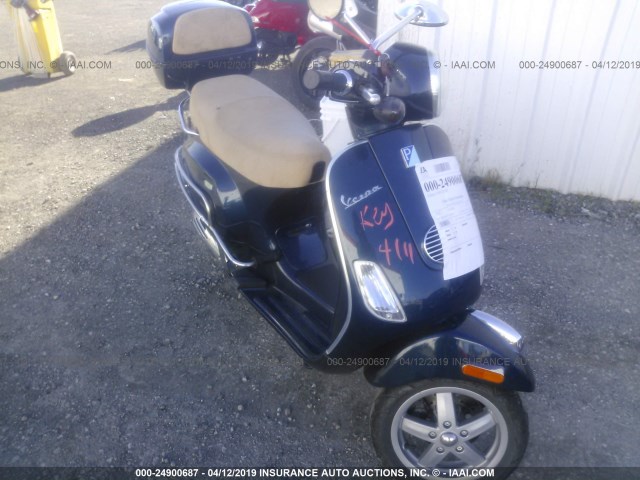 ZAPM448F1A5018323 - 2010 VESPA LX 150 Dark Blue photo 1