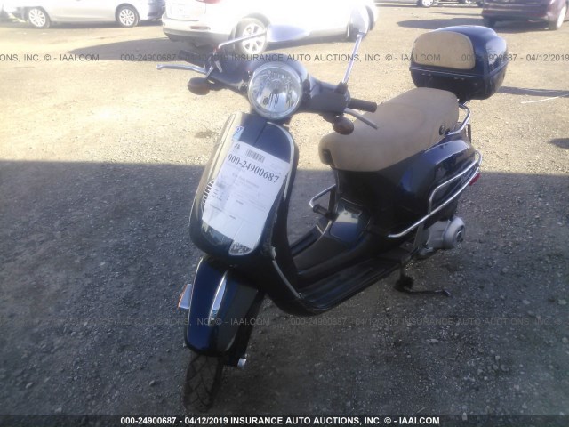 ZAPM448F1A5018323 - 2010 VESPA LX 150 Dark Blue photo 2