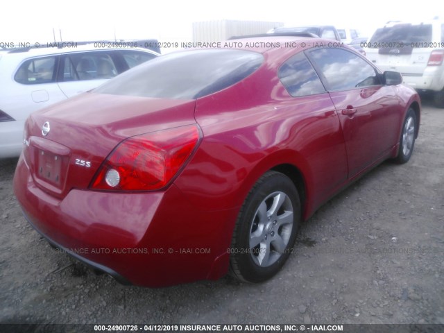 1N4AL24E49C186320 - 2009 NISSAN ALTIMA 2.5S RED photo 4