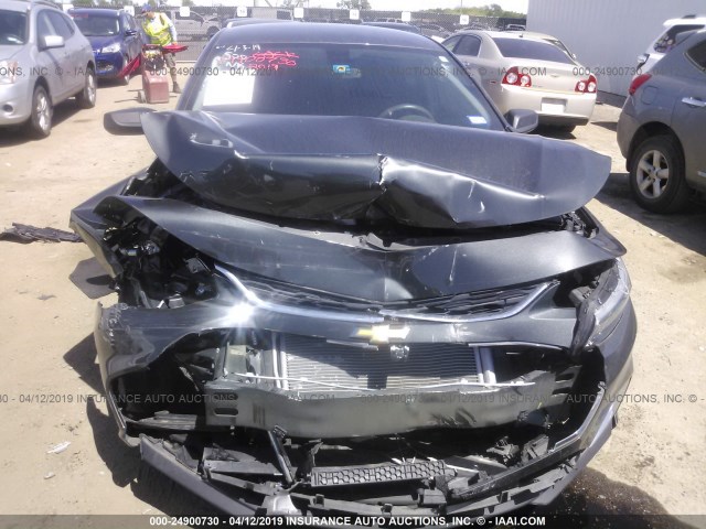 1G1ZB5ST2HF180184 - 2017 CHEVROLET MALIBU LS GRAY photo 6