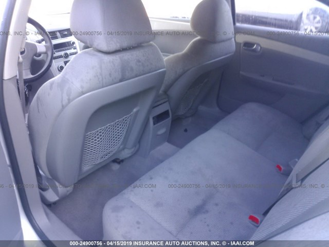 1G1ZB5EB7AF118448 - 2010 CHEVROLET MALIBU LS SILVER photo 8