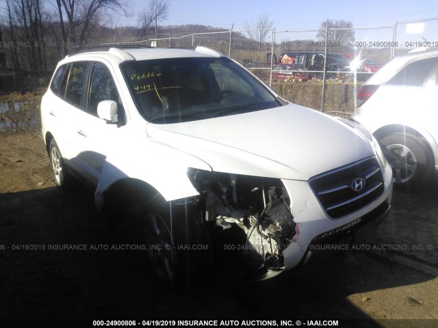 5NMSH73E57H111669 - 2007 HYUNDAI SANTA FE SE/LIMITED WHITE photo 1