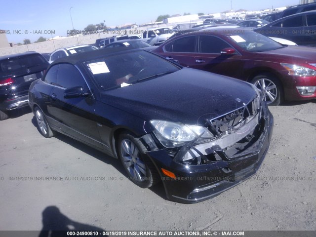 WDDKK5KF8CF141780 - 2012 MERCEDES-BENZ E 350 BLACK photo 1