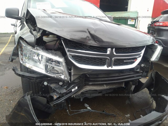 3C4PDCAB9HT557105 - 2017 DODGE JOURNEY SE GRAY photo 6