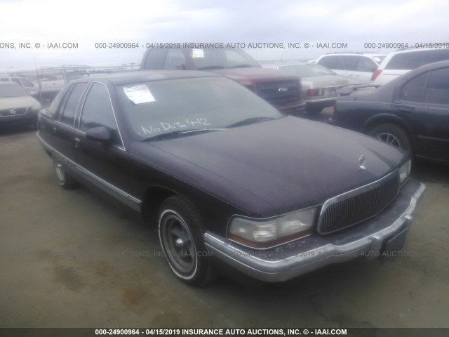 1G4BT5375PR406881 - 1993 BUICK ROADMASTER LIMITED PURPLE photo 1