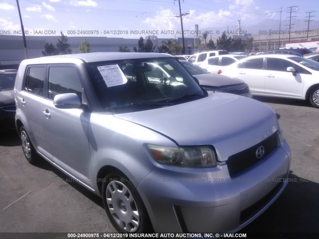 JTLKE50E091074789 - 2009 TOYOTA SCION XB 银色 照片 1