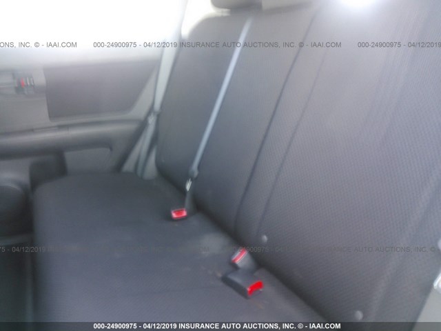 JTLKE50E091074789 - 2009 TOYOTA SCION XB 银色 照片 8