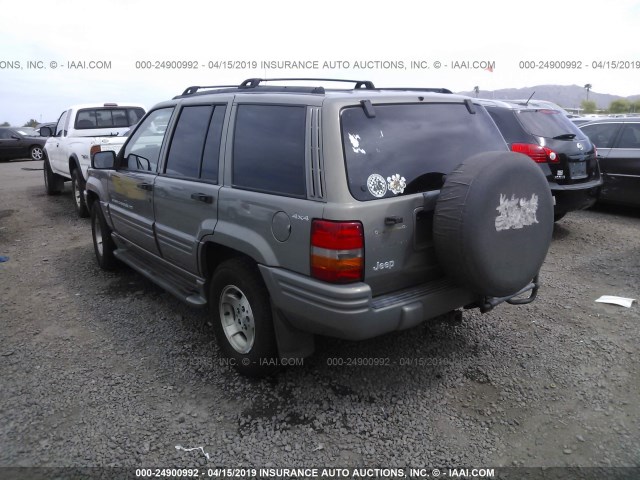 1J4GZ48Y9WC355952 - 1998 JEEP GRAND CHEROKEE LAREDO/SPECIAL GRAY photo 3