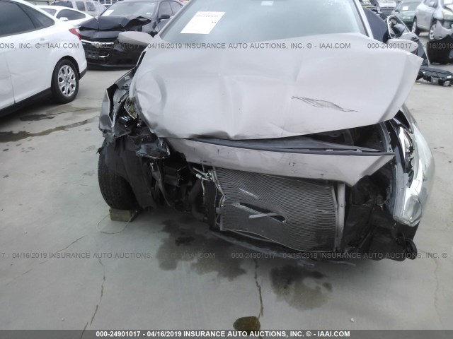 KMHCT5AEXDU066657 - 2013 HYUNDAI ACCENT GLS/GS BROWN photo 6